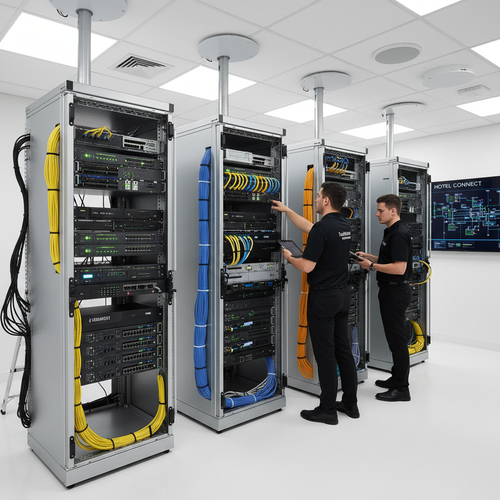 Hotel Networking Devices Installation